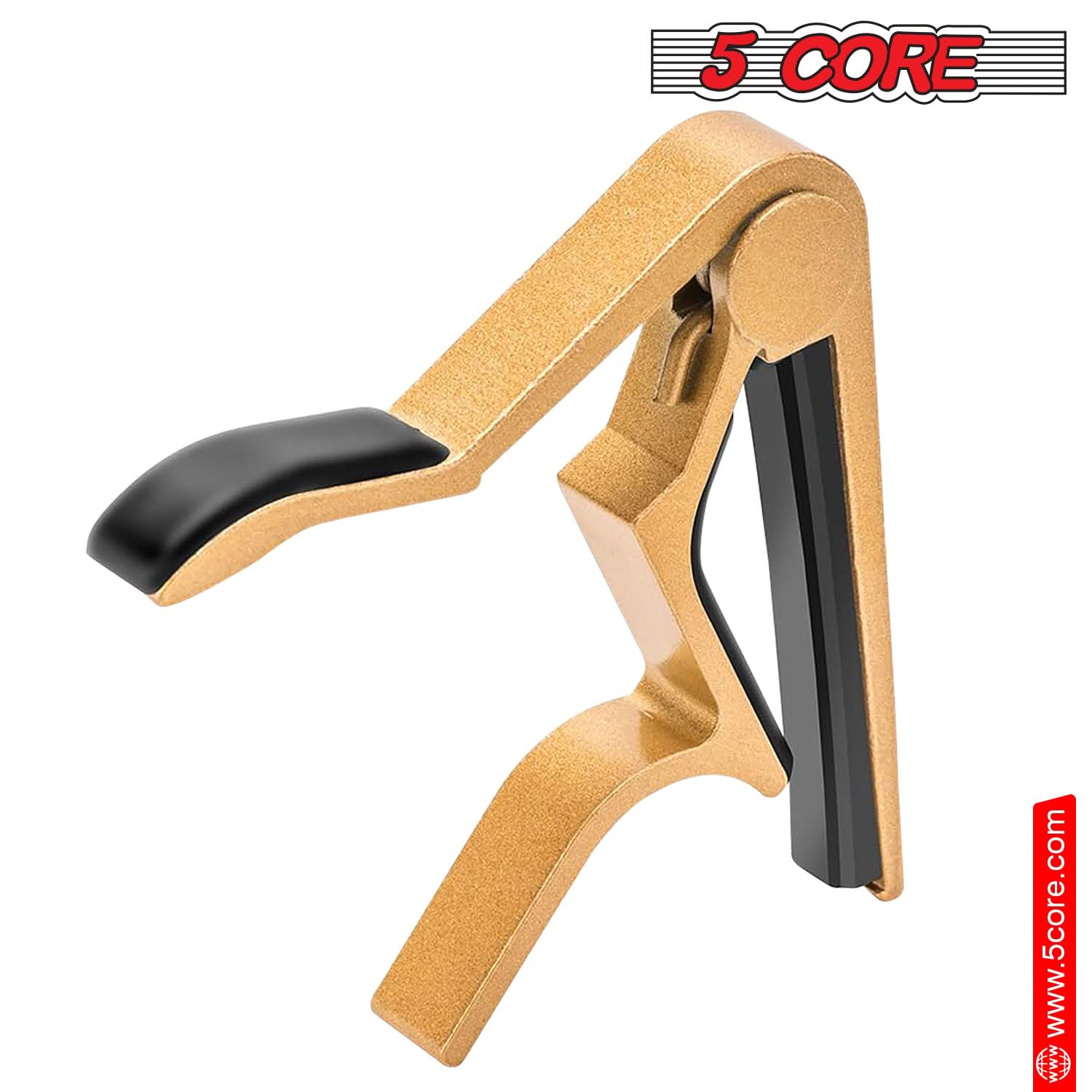 5Core Capo Acoustic Electric Guitar 6 String Kapo Clip For Banjo Mandolin Ukulele-1